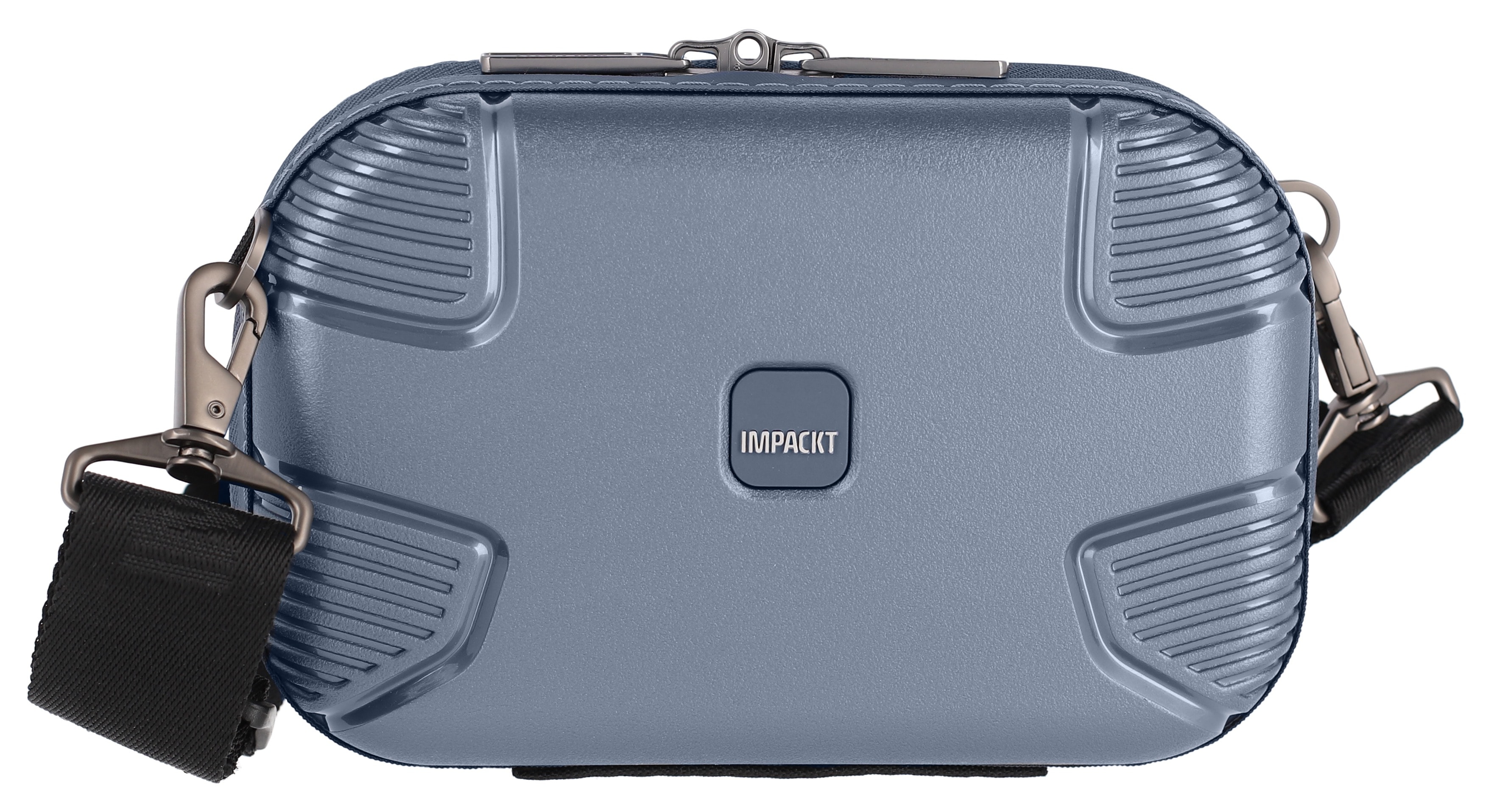 Umhängetasche IMPACKT "IP1", Gr. B/H/T: 20cm x 14cm x 7cm, blau (glacier blau), Polypropylen, unifarben, Taschen, Hartschalen-Tasche Minicase Aufbewahrungsbox Image
