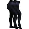 Feinstrumpfhose CAMANO "fine curvy", Damen, Gr. 52 (54), blau (navy), Obermaterial: 85% Polyamid, 15% Elasthan, unifarben, elastisch, Strumpfhosen, mit großen Größen
