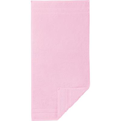 Handtuch EGERIA "Micro Touch", rosa, B:50cm L:100cm, Walkfrottee, Obermaterial: 100% Baumwolle, Handtücher (Packung), Streifenbordüre, extrem saugfähig & flauschig, 100% Baumwolle Image