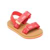 Sandale ROXY "Tw Roxy Cage", Gr. 8(24), orange (rot orange), Obermaterial: 90% Polyester, 10% Kunststoff, Futter: N/A, Laufsohle: 100% EVA, Schuhe