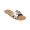 Sandale ROXY "Andreya", Gr. 11(42), beige (champagne), Obermaterial: 100% synthetisches PU / Futter: N/A / Außensohle: 100% TPR, Schuhe