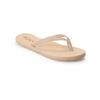Zehentrenner ROXY "NAPILI II", Gr. 39, beige, Synthetik, sportlich, Schuhe