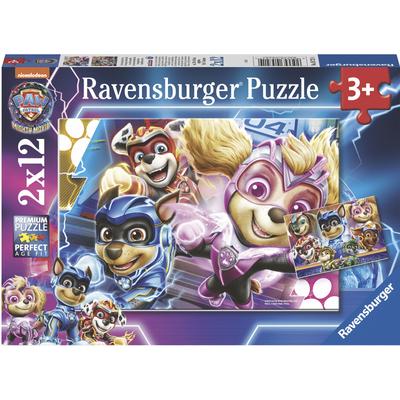 Puzzle RAVENSBURGER "PAW Patrol: The Mighty Movie", bunt, Puzzles, KinderB:26cm H:18cm, Made in Europe, B:26cm H:18cm Image