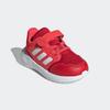 Klettschuh ADIDAS SPORTSWEAR "TENSAUR RUN 3.0 KIDS", Gr. 26, better scarlet, cloud weiß, semi lucid rot, Textil, Synthetik, sportlich, Schuhe, für Kinder