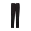 Leggings TOM TAILOR, Mädchen, Gr. 164, N-Gr, schwarz (deep schwarz), Web, Obermaterial: 72% Viskose, 23% Polyester, 5% Elasthan, unifarben, casual, körpernah lang, Hosen, für Kids - mit Stretch