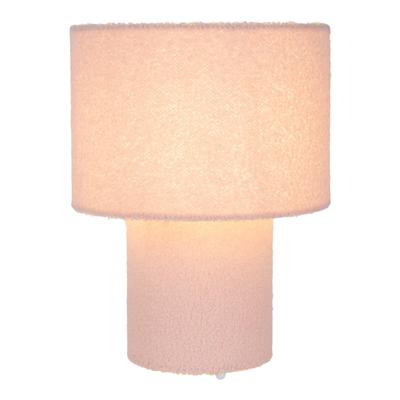 NÄVE Tischleuchte "Fluffy", rosa, Ø 23,00cm H: 31,00cm, Lampen, fluffiger Plüschbezug, H:31cm D:23cm, Zuleitung mit Kippschalter, E27 Image
