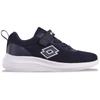 Sneaker LOTTO, Kinder, Gr. 34, blau (navy, weiß), Synthetik, Kunstfaser, unifarben, sportlich, Schuhe, - extra leicht & bequem