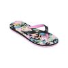 Sandale ROXY "Tahiti", Gr. 34, pink (schwarz, pink stencil), Obermaterial: 100% Synthetikmaterial / Futter: N/A / Außensohle: 100% EVA, Schuhe