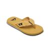 Sandale QUIKSILVER "Monkey Abyss", Gr. 10(43), gelb (spicy mustard), Obermaterial: Textil / Futter: Textil / Außensohle: Rubberlon, Schuhe