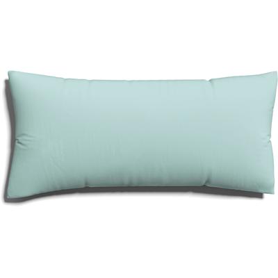 Kissenbezug SCHLAFGUT "EASY Jersey", blau (petrol light), B:40cm L:80cm, Jersey, Obermaterial: 100% Baumwolle, Kissenbezüge, Kissenhülle mit Reißverschluss, weich und saugfähig, Kissenbezug Image