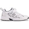 Sneaker LOTTO, Kinder, Gr. 26, blau (weiß, navy), Synthetik, Kunstfaser, metallic, sportlich, Schuhe, - ohne Schnüren: mit Elastiksenkeln