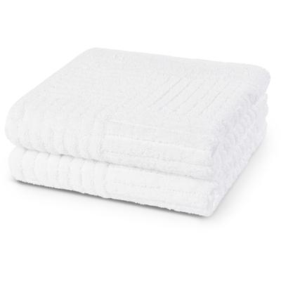 Handtuch ROSS "CARRE", weiß, B:50cm L:100cm, Frottier, Frottier, Handtücher (Packung), 100% Baumwolle Image