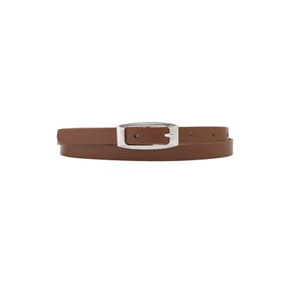 Ledergürtel BERND GÖTZ, Damen, Gr. 85, braun (cognac), Leder, unifarben, casual,modisch,klassisch, Gürtel, mit rechteckiger Dornschließe Image