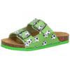 Hausschuh LICO "Pantolette Bioline Universe", Gr. 29, grün, Synthetik, Schuhe