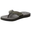 Sandale O'NEILL "MICK FLIPFLOP MEN LOW", Gr. 47, oilgrün, Synthetik, sportlich, Schuhe