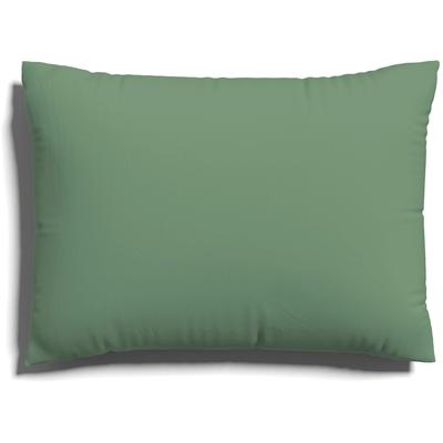 Kissenbezug SCHLAFGUT "EASY Jersey", grün (grün mid), B:40cm L:60cm, Jersey, Obermaterial: 100% Baumwolle, Kissenbezüge, Kissenhülle mit Reißverschluss, weich und saugfähig, Kissenbezug Image