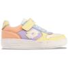 Sneaker LOTTO, Gr. 26, gelb, flamingo, Synthetik, mehrfarbig, sportlich, Schuhe, - in kinderfußgerechter Passform