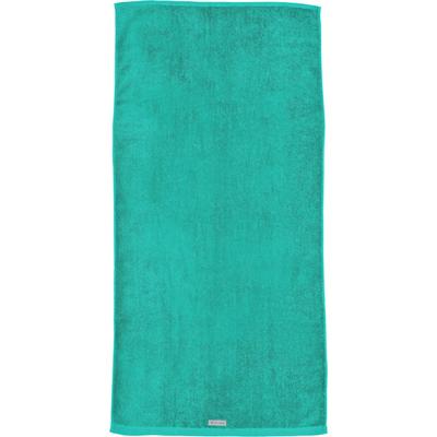 Duschtuch ROSS "Sinfonie", blau (karibik), B:70cm L:140cm, Frottier, Obermaterial: 100% Baumwolle, Handtücher (Packung), in modernen Unifarben Image