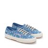 Sneaker SUPERGA "2750 SANGALLO", Gr. 40, blau indaco, favorio, Textil, sportlich, Schuhe