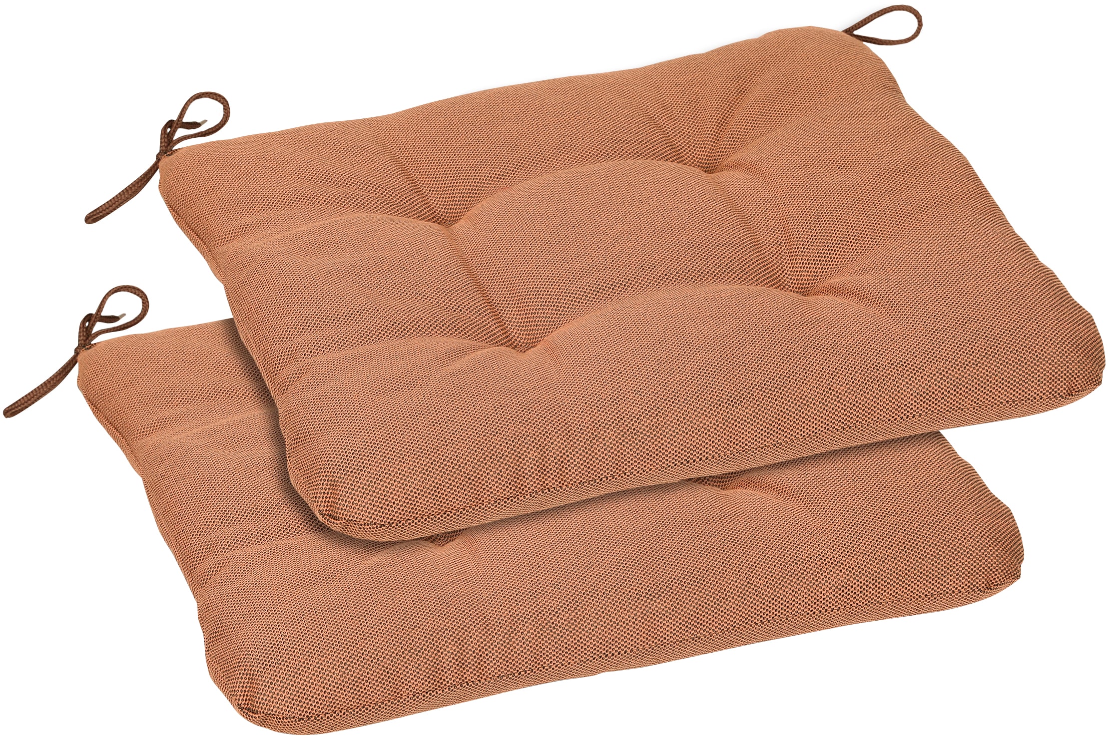 Sitzauflage GO-DE "Carina", braun, B:38cm H:5cm T:38cm, Polyester, Polyurethan, Polsterauflagen, Maße ca.: 38 cm x 38 cm x 5 cm