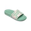 Sandale ROXY "Slippy Iv", Gr. 9(40), grün (sage), Obermaterial: 100% PU, Futter: 100% Textil, Laufsohle: 100% EVA, Schuhe
