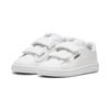 Sneaker PUMA "SMASH 3.0 HOLO 2.0 V INF", Gr. 25, weiß (puma weiß, mauve mist, puma silber), Synthetik, sportlich, Schuhe, für Kinder