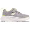 Sneaker LOTTO, Kinder, Gr. 32, grau, linden, Synthetik, Kunstfaser, mehrfarbig, sportlich, Schuhe, - extra leicht & bequem