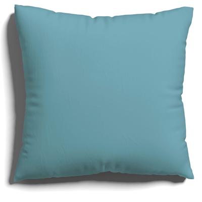 Kissenbezug SCHLAFGUT "EASY Jersey", blau (petrol mid), B:40cm L:40cm, Jersey, Obermaterial: 100% Baumwolle, Kissenbezüge, Kissenhülle mit Reißverschluss, weich und saugfähig, Kissenbezug Image