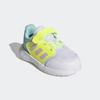 Klettschuh ADIDAS SPORTSWEAR "TENSAUR RUN 3.0 KIDS", Gr. 24, cloud weiß, clear pink, hi, res gelb, Textil, Synthetik, sportlich, Schuhe, für Kinder