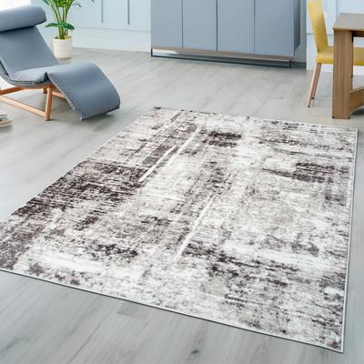 Teppich MY HOME "Salsa" Gr. 1, braun, B:60cm H:9mm L:90cm, Kunstfaser, Teppiche, mit besonders weichem Flor, Kurzflor, im Vintage-Look, dichte Qualität Image
