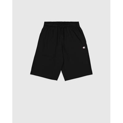 Jerseyhose CHAMPION, Kinder, Gr. L (152/158), N-Gr, schwarz (nbk), Obermaterial: 100% Baumwolle, sportlich, Hosen, für Kinder Image