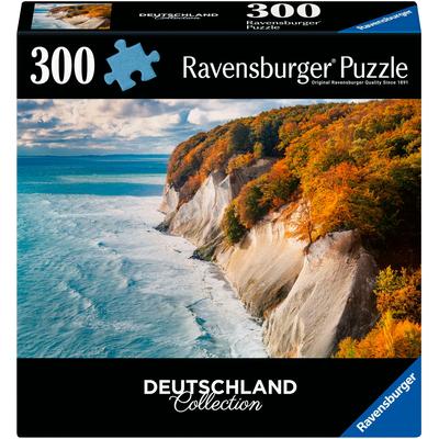 Puzzle RAVENSBURGER "Deutschland Collection, Kreidefelsen auf Rügen", bunt, Puzzles, KinderB:39cm H:27cm, Made in Europe, B:39cm H:27cm