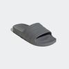 Badesandale ADIDAS SPORTSWEAR "AQUA ADILETTE", Gr. 42, grau three, grau three, grau three, Synthetik, sportlich, Schuhe