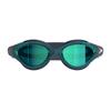 Schwimmbrille SPEEDO "Biofuse 2.0 Women's Mirror", grün (dunkelgrün), Sportbrillen