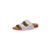Pantolette LICO "Pantolette Bioline Unicorn", Gr. 38, grau, Synthetik, Schuhe