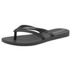 Zehentrenner IPANEMA "BOSSA FEM", Gr. 39/40, schwarz, Synthetik, metallic, sportlich, Schuhe
