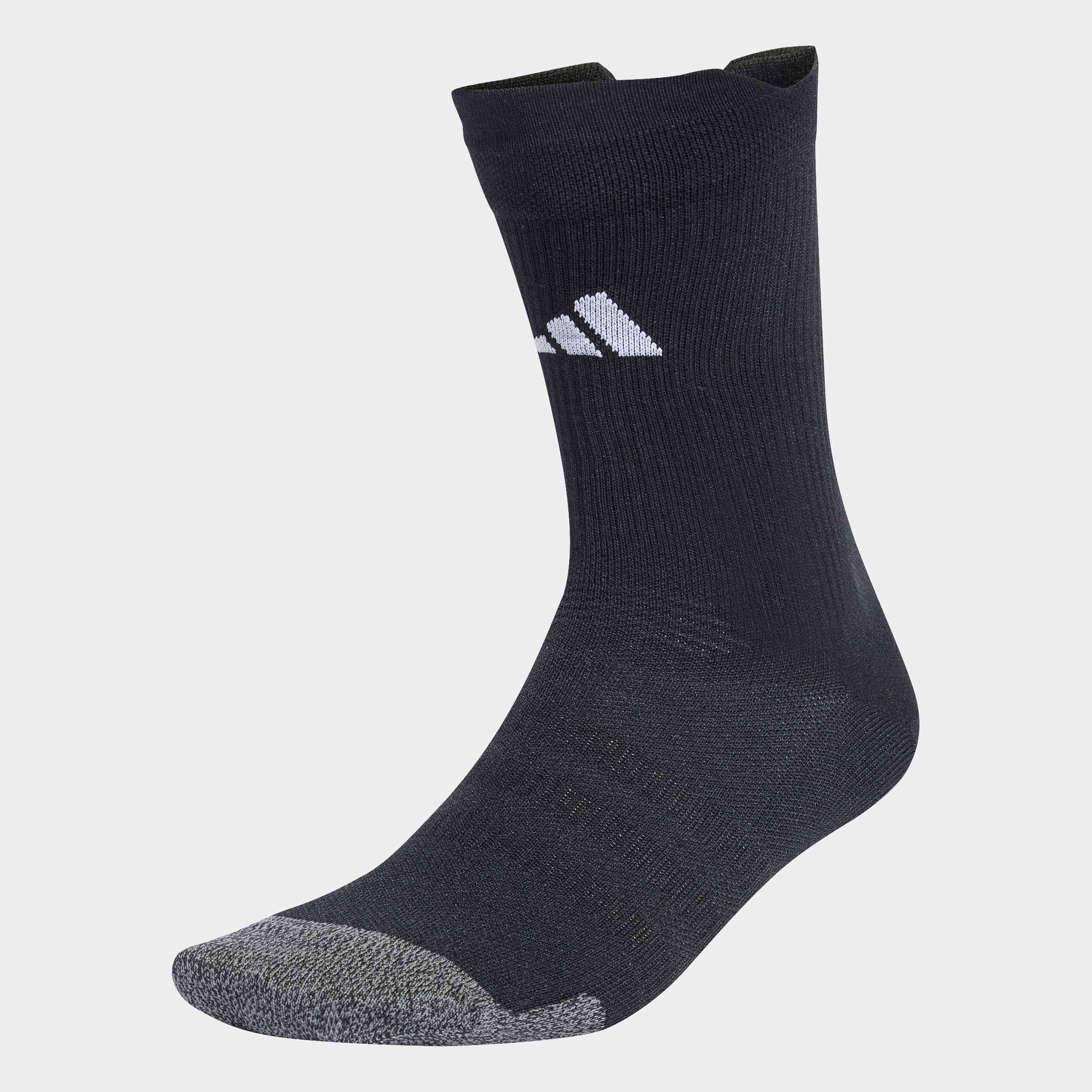 Funktionssocken ADIDAS PERFORMANCE "FTBL LIGHT SOCK", Herren, Gr. S (37/39), schwarz-weiß (schwarz, weiß), Obermaterial: 51% Polyester, 47% Polyamid, 2% Elasthan, Socken