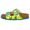 Pantolette LICO "Pantolette Bioline Top", Gr. 29, gelb, Synthetik, Schuhe