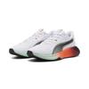 Trainingsschuh PUMA "PWR Hybrid Trainingsschuhe Erwachsene", Gr. 44, weiß glowing rot ruby shimmer mint melt, Obermaterial: Textil, Synthetik; Futter: Textil; Innensohle: Textil; Laufsohle: Gummi, Schuhe