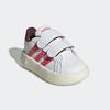 Klettschuh ADIDAS SPORTSWEAR "ADIDAS DISNEY MINNIE MAUS KIDS GRAND COURT 2.0 SCHUH", Gr. 27, weiß (cloud weiß, pink fusion, pure ruby), Synthetik, sportlich, Schuhe, Design auf den Spuren des adidas Superstar, für Kinder