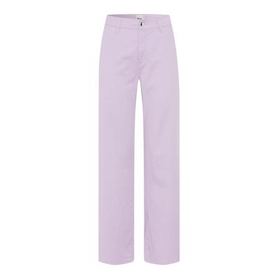 5-Pocket-Hose BRAX "Style MAINE S", Damen, Gr. 44K (22), Kurzgrößen, lila (lavender), 97% Baumwolle, 3% Elasthan, Hosen Image