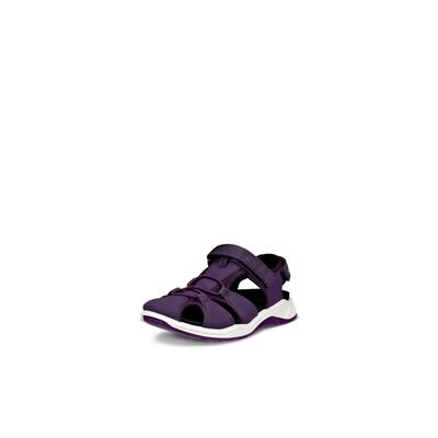 Riemchensandale ECCO "X-TRINSICK", Kinder, Gr. 30, lila, Textil, sportlich, Schuhe, Sommerschuh, Outdoorsandale, Trekkingsandale mit Klettriemchen Image