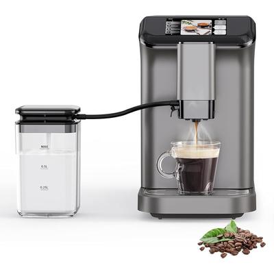 Fully Automatic Espresso Coffee Machine,20 Bar Espresso & Coffee Machine with Milk Frother