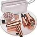 Mini Hair Dryer Blow Dryer Hairdryer Portable Travel Dual Voltage Small Lightweight EU Plug 1200W Compact Folding Handle Concentrator Diffuser Attachment for Women and Men