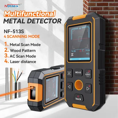 NOYAFA NF-513S Metal Detector Digital Wall Scanner Laser Rangefinder LCD Display Wall Detector Stud