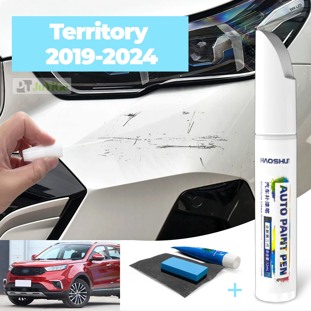 Für Ford Territory 2019-2024 2020 2021 2022 2023 Autolack Stift Farbe Pflege Fixer Kratzer Reparatur Wachs Malerei Kratzer entferner Image