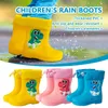Kinder Mädchen Jungen Regenstiefel Wasserdichte Kleinkind Regenstiefel Kinderschuhe Gummistiefel Kinder Baby Cartoon Dinosaurier Wasserschuhe Stiefel