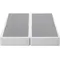 9 Inch Box Spring with Cover, No Assembly Mattress Foundation, Sturdy Metal Structure, Split Queen,