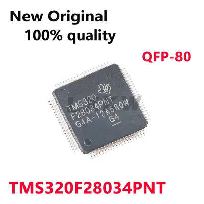 (1piece) New Original TMS320F28034PNT LQFP-80 C2000 C28x Piccolo 32-bit microcontroller -MCU In