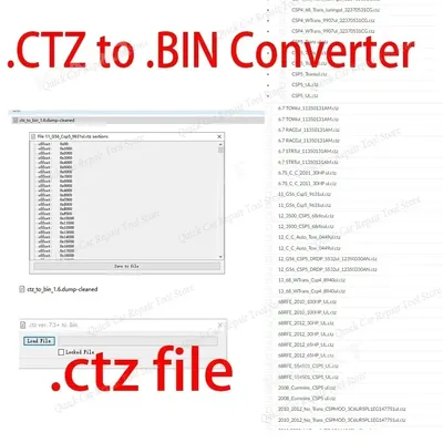 .Ctz To Bin Converter for Uploading To Ezlynk or Unlocking Locked Tunes with Free Keygen Compare for